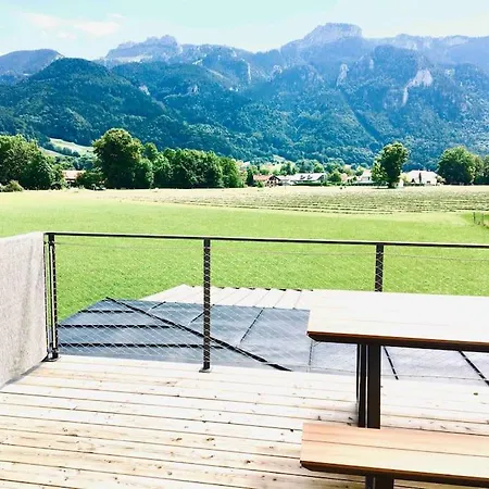 Kampenzeit Ferienwohnung-traumhafter Panoramablick Aschau im Chiemgau